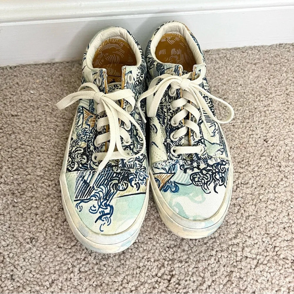 NEW Vans Limited Edition Old Skool Vincent Van Gogh Sneakers - Picture 2 of 11